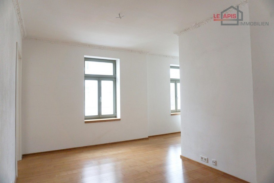 Wohnzimmer Etagenwohnung Leipzig / Plagwitz