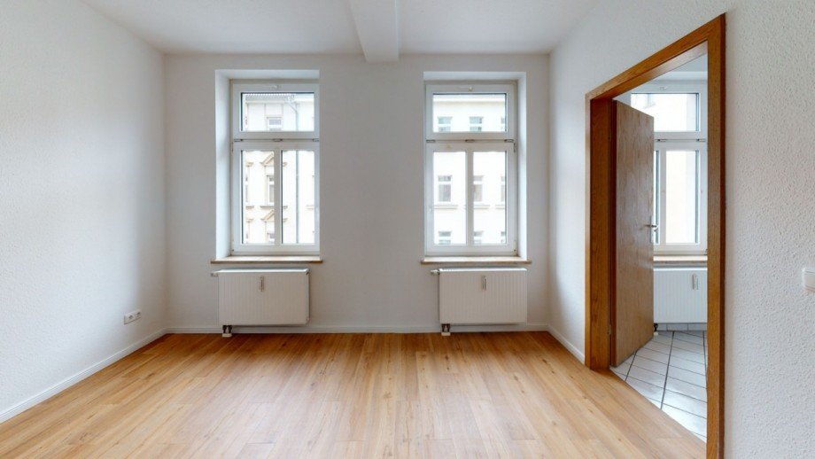 Wohnzimmer Etagenwohnung Leipzig (Paunsdorf)
