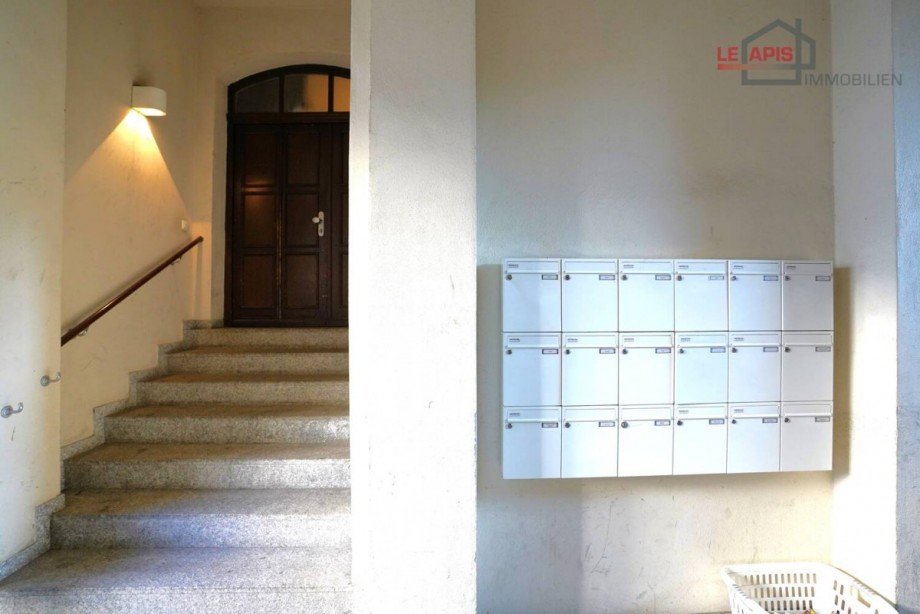 Zugang zum Haus Etagenwohnung Leipzig