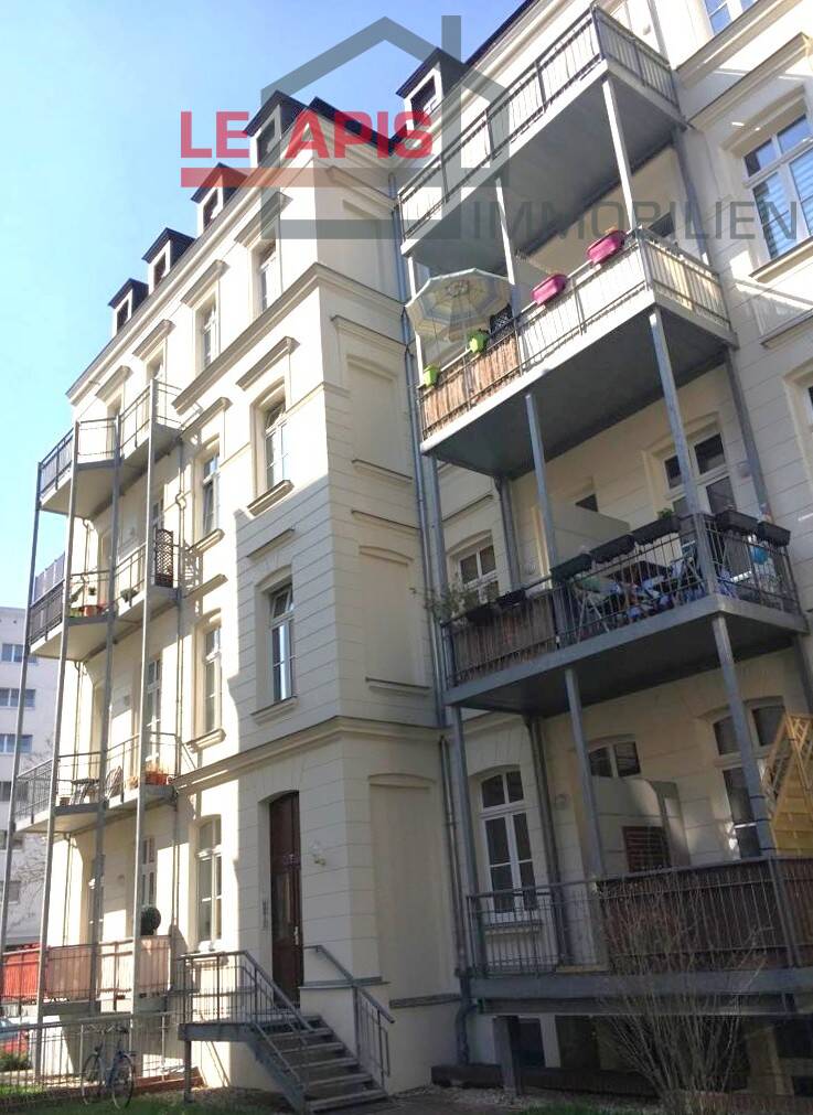 Hauseingang Erdgeschosswohnung Leipzig