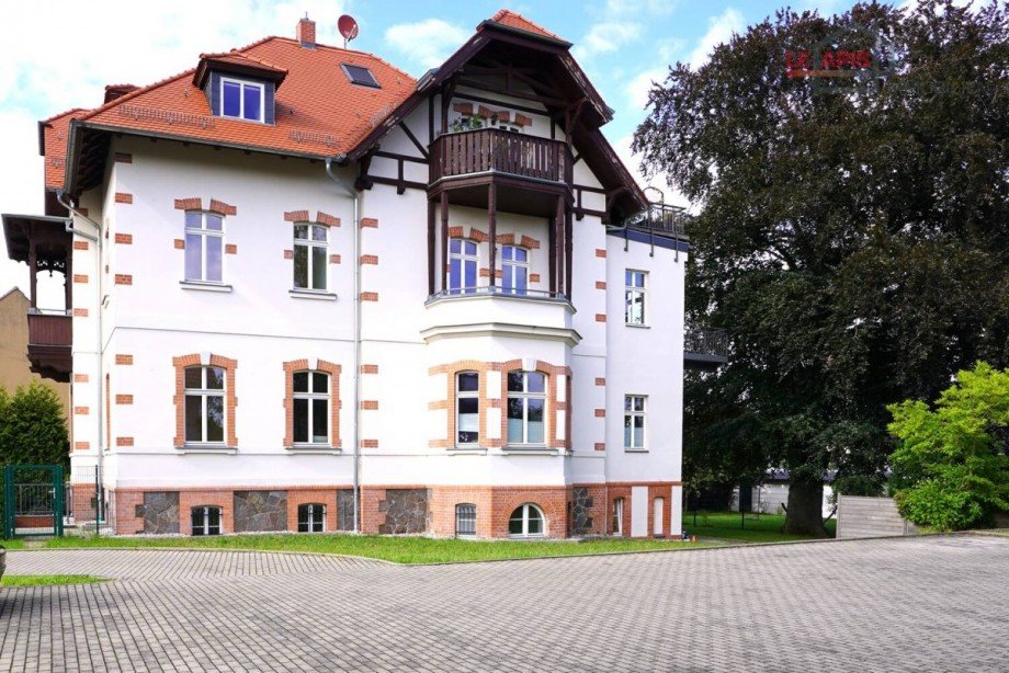 Hausansicht Etagenwohnung Markkleeberg
