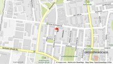 Lageplan +++ CHARMANTE 2-RWG MIT EBK, TAGESLICHTBAD UND LOGGIA IM SCHNEN STADTTEIL LPZ. GROSSZSCHOCHER +++