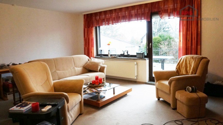 Wohnzimmer Doppelhaush�lfte Gro�p�sna