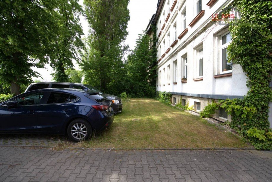 Gartenbereich vorn Etagenwohnung Leipzig