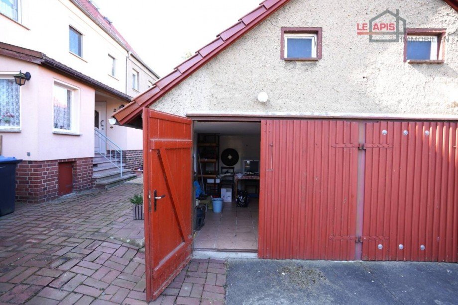 Garageneingang Reihenendhaus Kitzscher