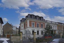 Aussenansicht +++EINE GANZE ETAGE IN EINER VILLA IN EUTRITZSCH-TOP-AUSTATTUNG, 2 B�DER, PARKETT+++