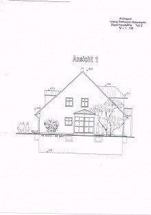 Seitenansicht +++DOPPELHAUSHLFTE VOLLUNTERKELLERT  IN IDYLLISCHER LAGE M. GARTEN U.GARAGE  IN SEEHAUSEN HOHENHEIDA+++