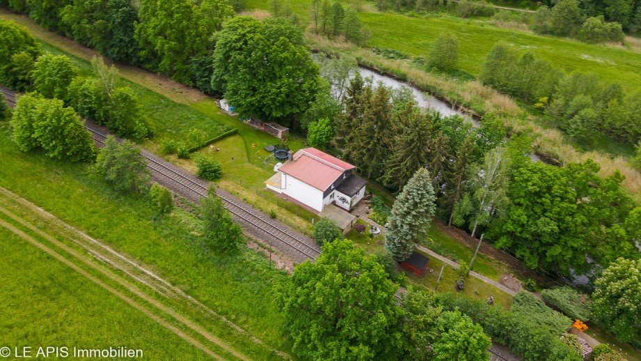 Grundst�cks-Ansicht Einfamilienhaus Ro�wein / Gleisberg