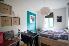 Schlafzimmer VILLA VON CARLOWITZ- EINE 3-RAUM-PERLE MIT BALKON IN LEIPZIG - GROZSCHOCHER