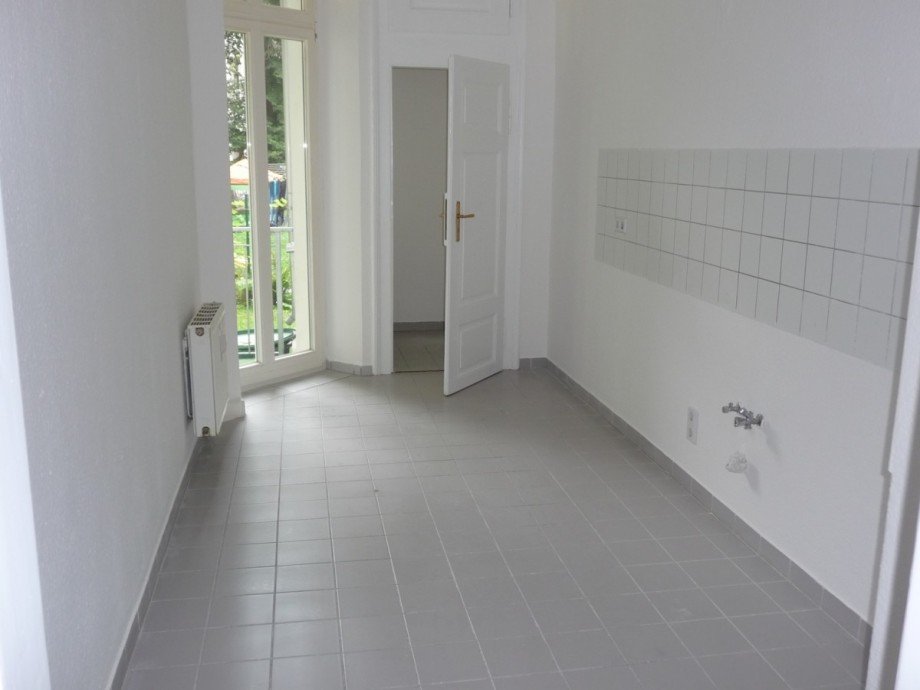 K�che mit Balkonzugang Erdgeschosswohnung Leipzig / Leipzig Zentrum-Nord