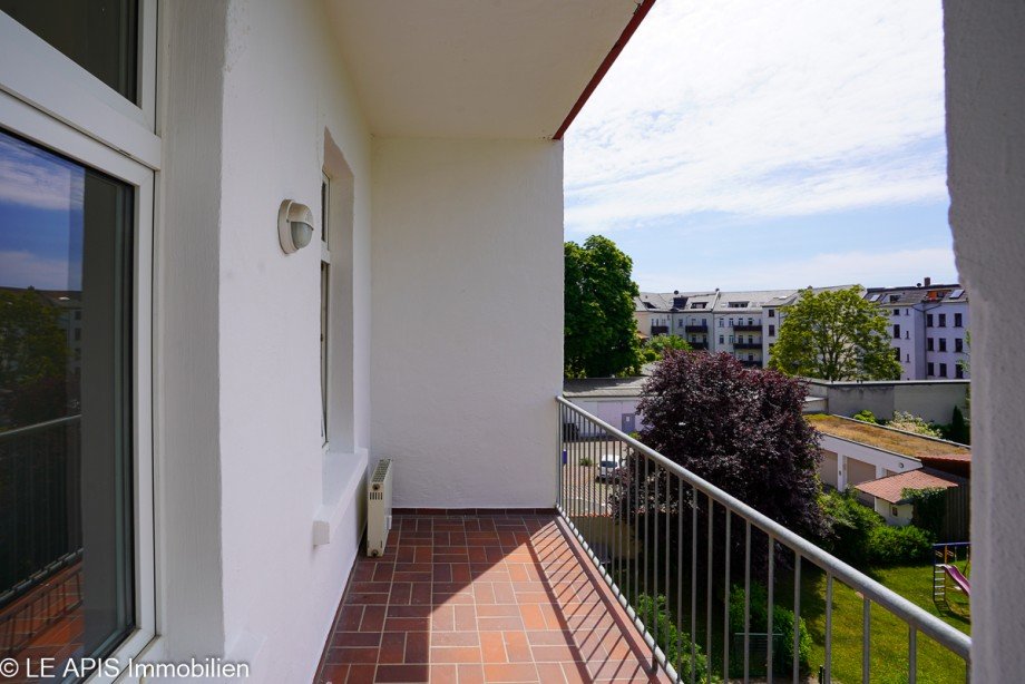 Balkon Etagenwohnung Leipzig