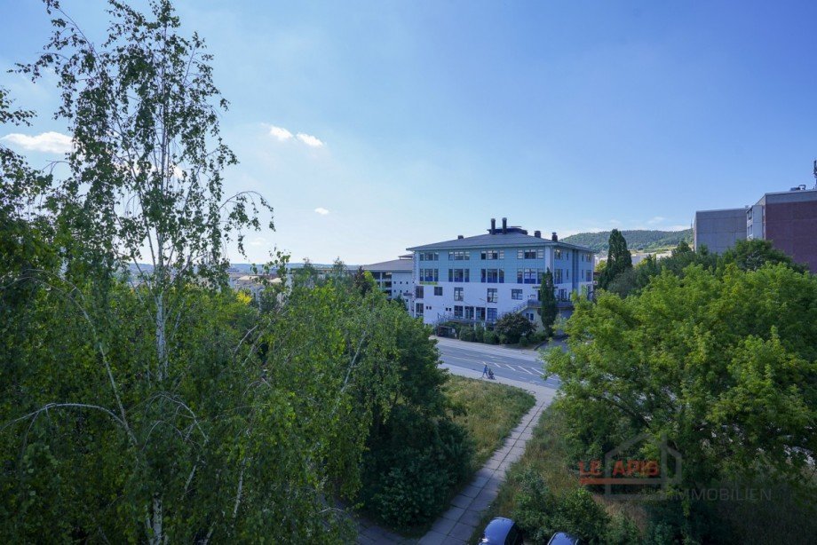 Ausblick Etagenwohnung Jena / Ammerbach