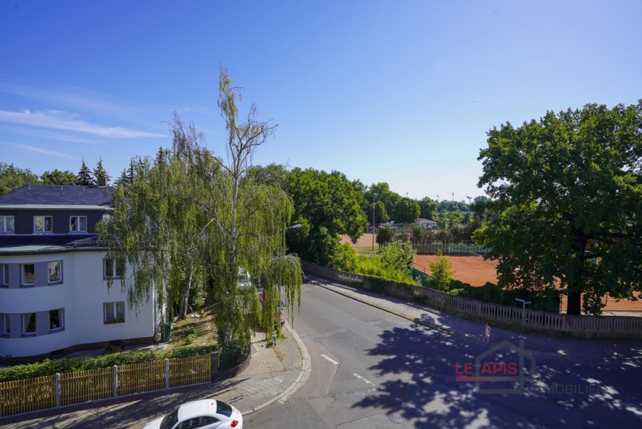 Ausblick Etagenwohnung Leipzig