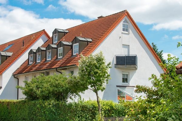 Hausansicht Etagenwohnung Leipzig / Hohenheida