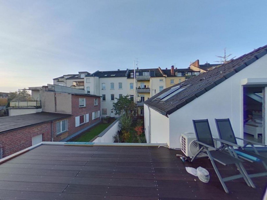 Dachterrasse Gelnder wirds in 11-2024 montiert Einfamilienhaus Dsseldorf