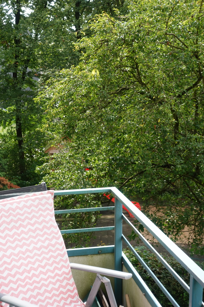Blick vom Balkon Schlafzimmer IV Etagenwohnung Hilden / Kalstert