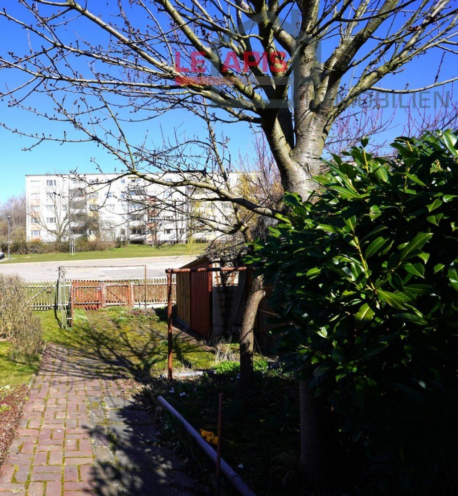 Gartenbereich hinten Reihenendhaus Kitzscher