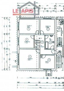 Grundriss +++ EFH IM BUNGALOWSTIL MIT 4 RUMEN IN IDYLLISCHER LAGE V. BAALSDORF INKL. GARAGE U. GARTENBEREICH +++
