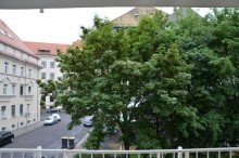 Blick vom Balkon +++WOHNEN IN ALTLINDENAU 1-RWG MIT BALKON IN RUHIGER LAGE+++