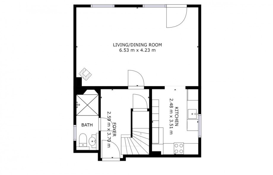 Grundriss Erdgeschoss Einfamilienhaus Mgeln