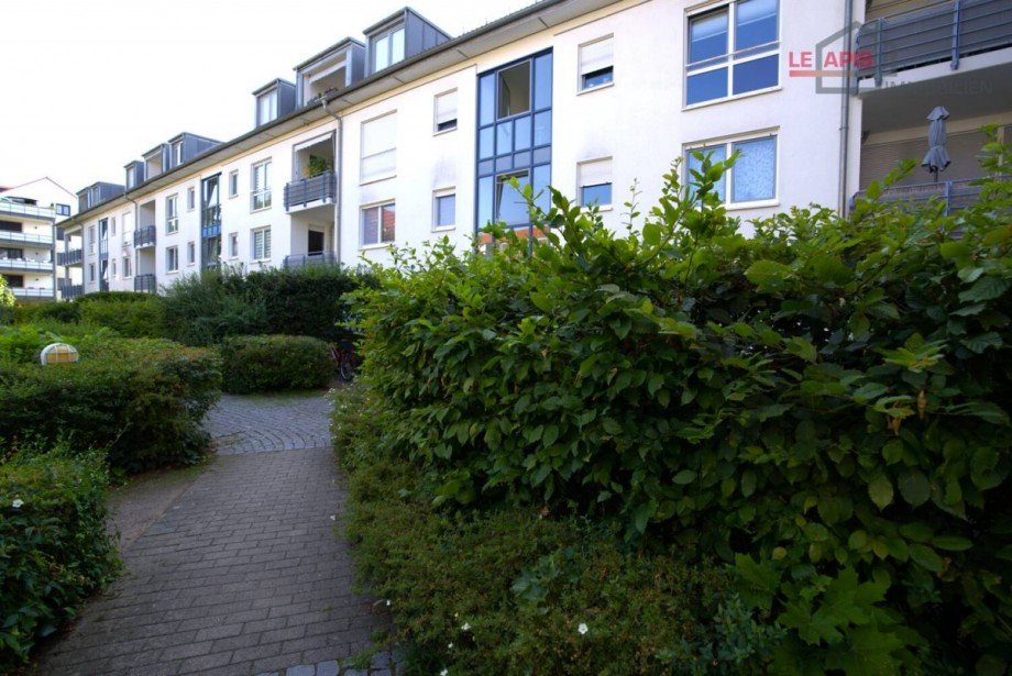 Hausansicht hinten Dachgeschosswohnung Leipzig-Lausen