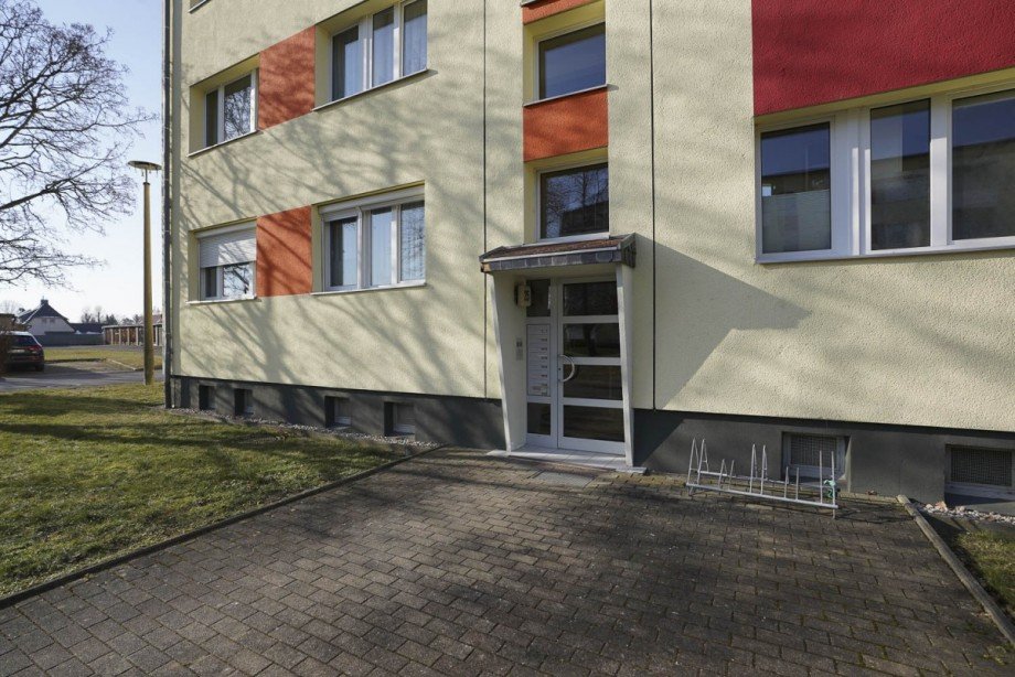 Geb�udeansicht Etagenwohnung Zwenkau