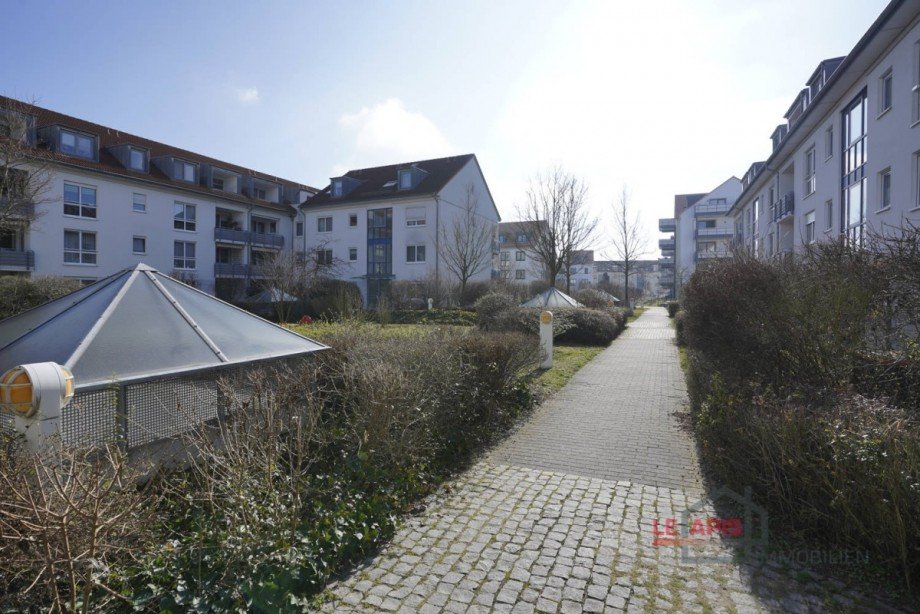 Gartenbereich Dachgeschosswohnung Leipzig / Gr�nau-Ost