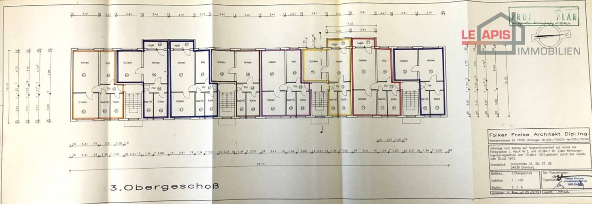 GS25-28 3. OG WE 65- 72 Etagenwohnung Eilenburg