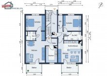 Grundriss WE07 +++ENTSPANNT WOHNEN IM SPECKG�RTEL VON LEIPZIG - SCHICKE 2.5-RWG MIT EBK UND GRO�EM S�DBALKON+++