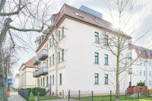 Hausansicht VILLA VON CARLOWITZ- EINE 3-RAUM-PERLE MIT BALKON IN LEIPZIG - GROZSCHOCHER