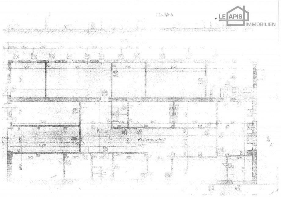 Grundriss Halle Ro�wein / Gleisberg