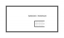 Grundriss Dach-/ Spitzboden +++Freistehendes Traumhaus auf einzigartigem Grundst�ck nahe Willich und Osterath - Erholung und Entspannung garantiert+++