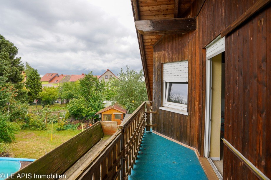 Balkon 1.OG Einfamilienhaus Gro�weitzschen