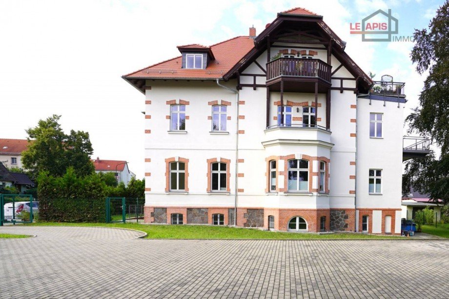 Hausansicht Etagenwohnung Markkleeberg