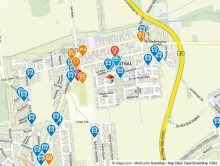 Geolyzer Kartenausschnitt ATTRAKTIVE 2-RWG M. TERRASSE U. GARTENANTEIL IN BELIEBTER SOWIE RUHIGER WOHNLAGE V. LPZ.-LINDENTHAL