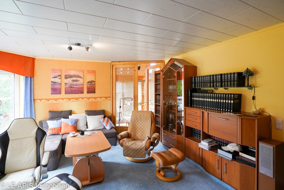 Wohnzimmer EG Einfamilienhaus Gro�weitzschen