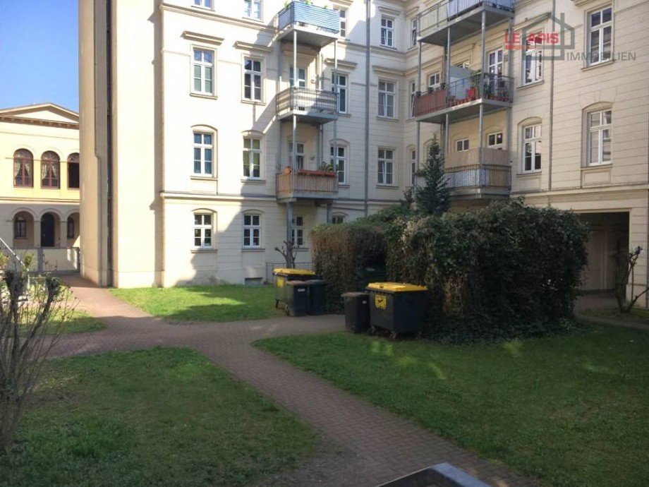 Gartenbereich Erdgeschosswohnung Leipzig