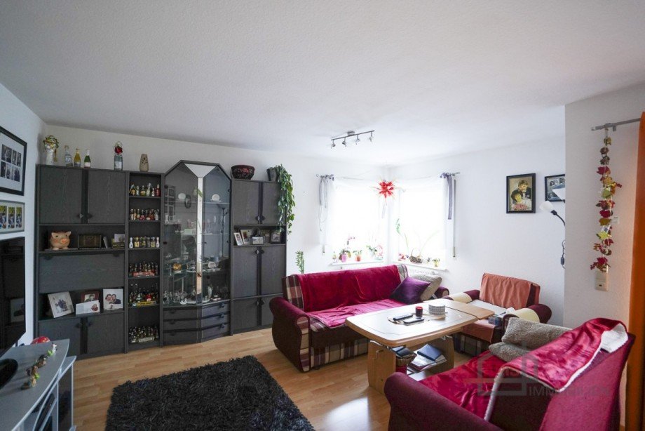Wohnzimmer Etagenwohnung Leipzig