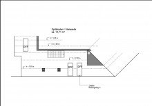 Grundri� DG Mitte Mansarde ME15 +++IM HERZEN VON GOHLIS: MAISONETTE  3-RWG IM DACHGESCHOSS MIT TOLLER AUSSTATTUNG+++
